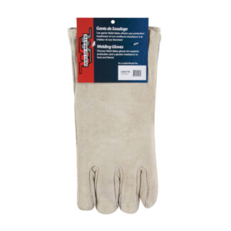 Weld-Mate SAN277R Premium Welder's Gloves, Large - Off-White