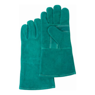 Weld-Mate SAN635 Premium Welder's Gloves, Large - Green