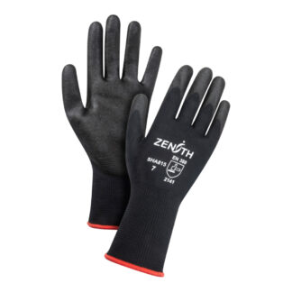 Zenith Safety Products Coated Gloves - Black