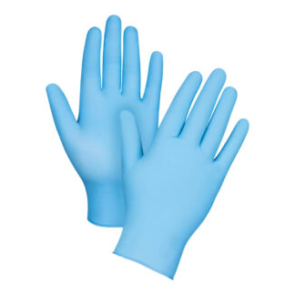 Zenith Safety Products Puncture-Resistant Medical-Grade Disposable Gloves, 100 Pack - Blue