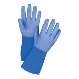 Zenith Safety Products SAP878R Ultra Flexible Gloves, Size 9 - Blue