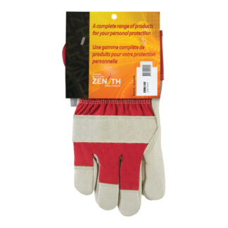 Zenith Safety Products SM615R Superior Warmth Winter-Lined Fitters Gloves, Large - Red & White