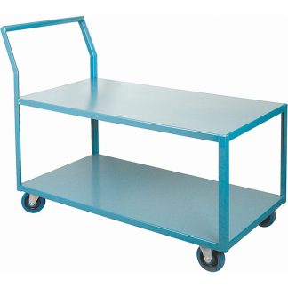Kleton 24" x 48" x 40" Heavy-Duty Low Profile Shop Carts, 1200lbs Capacity