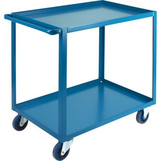 Kleton 24" x 39" x 36" Heavy-Duty Shelf Cart, Blue