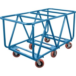 Kleton 60" x 30" x 33" Flat Bed Lumber Cart