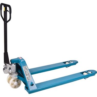 Kleton 48" x 27" Heavy-Duty Hydraulic Pallet Truck, 6600lbs Capacity, Kleton Blue