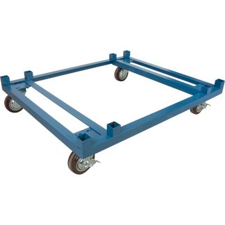 Kleton 48.5" x 40-1/2" x 10" Dolly for Stacking Container