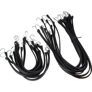 Kleton Rubber Tie Down Set, 20 Pieces