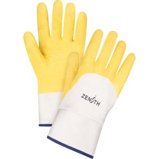 Zenith Safety Products Coated Crinkle Finish Gloves, Extra Large