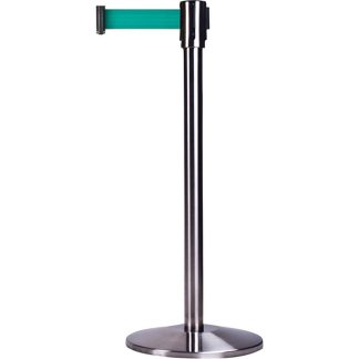 Zenith Safety Products Free-Standing Crowd Control Barrier, Green