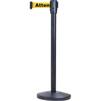 Zenith Safety Products Free-Standing Crowd Control Barrier, Yellow