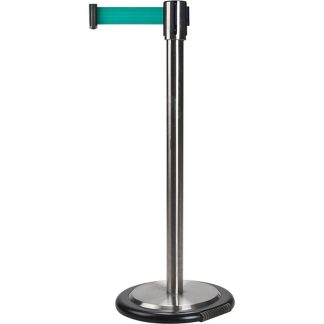 Zenith Safety Products Free-Standing Crowd Control Barrier, Green