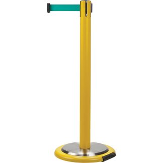 Zenith Safety Products Free-Standing Crowd Control Barrier, Green