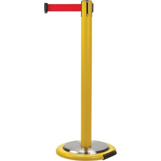 Zenith Safety Products Free-Standing Crowd Control Barrier, Red