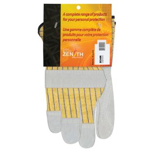 Zenith Safety Products SE349R Superior Double-Palm Fitters Gloves, Large