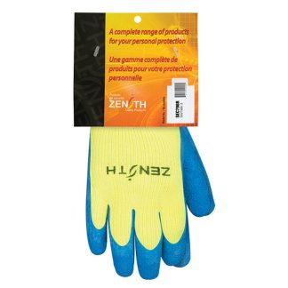 Zenith Safety Products SEC798R High Visibility Coated Gloves, Size 8