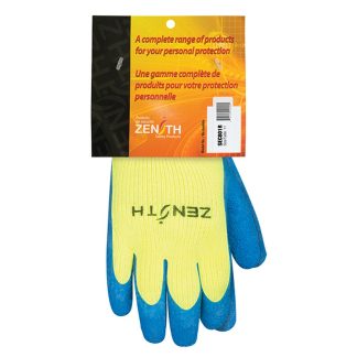Zenith Safety Products SEC801R High Visibility Coated Gloves, 2XL