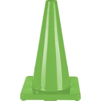 Zenith Safety Products 18" Coloured Traffic Cone, Green