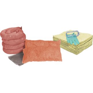 Zenith Safety Products SEJ843 20-Gallon Replacement Kit, Hazmat