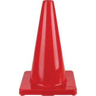 Zenith Safety Products 18" Coloured Traffic Cone, Red