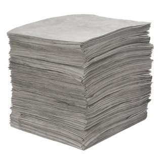Zenith Safety Products Meltblown Sorbent Pads, Mediumweight, Universal