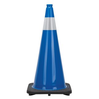 Zenith Safety Products 28" Premium Traffic Cone, Blue