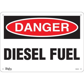Zenith Safety Products SGL544 "Diesel Fuel" Sign