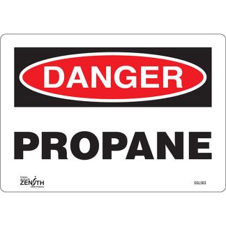 Zenith Safety Products SGL563 "Propane" Sign