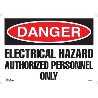 Zenith Safety Products SGL614 "Authorized Personnel Only" Sign