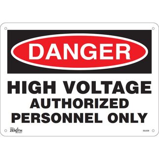Zenith Safety Products SGL639 "Authorized Personnel Only" Sign