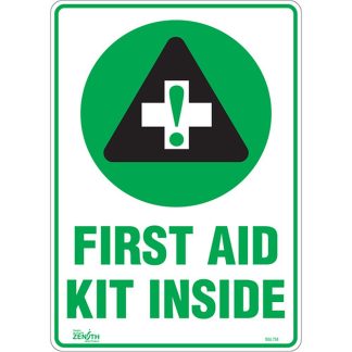 Zenith Safety Products SGL758 "First Aid Kit" Sign