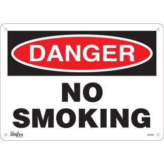 Zenith Safety Products SGL948 "No Smoking" Sign