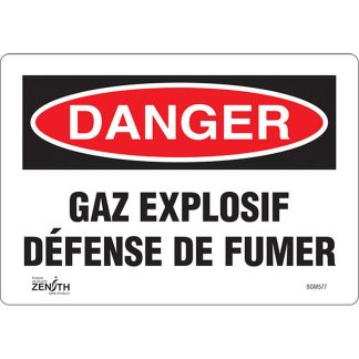 Zenith Safety Products SGM577 "Défense De Fumer" Sign
