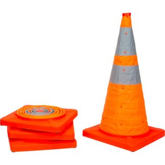 Zenith Safety Products 28" Collapsible Traffic Cone, Orange