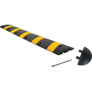 Zenith Safety Products 6' x 11" x 2" Speed Bump Kit, Black & Yellow