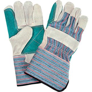 Zenith Safety Products Standard Quality Double Palm Fitters Gloves, Large