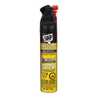 DAP 7079870010 709g Knockdown 2-in-1 Water-Based Wall & Ceiling Spray Texture - White