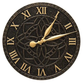 Whitehall Artisan 16" Indoor Outdoor Wall Clock