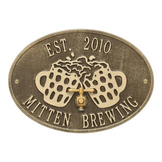 Whitehall Beers and Cheers Personalized Plaque