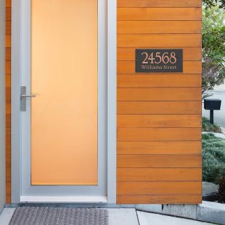 Whitehall Lianne 2-Line Personalized Etched Wall Slate Sign