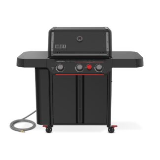 Weber 1501466 Genesis E-330 Natural Gas Grill Stealth® Edition – Black