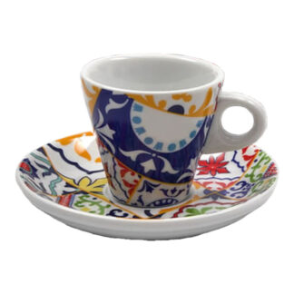 Sara Moka 800436100448 4PTTP4PTT Sociale Espresso Cup Set, 6 Pack