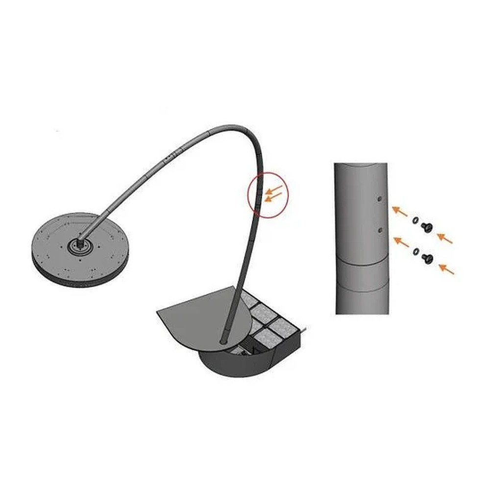 Bromic BH8380006 Eclipse Portable Replacement Arm Screws & O-Ring Kit