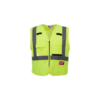 Milwaukee 48-73-5061 Class 2 High Visibility Safety Vest - Small/Medium Yellow