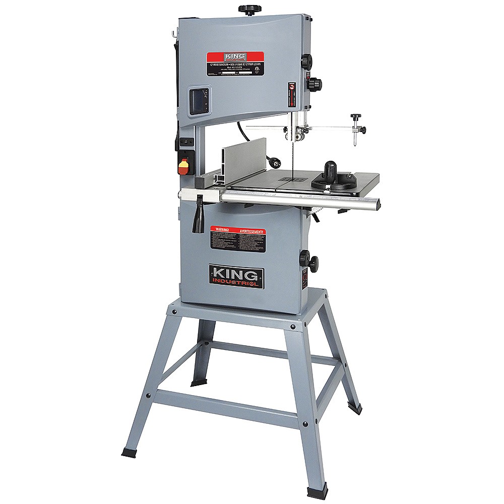 King Canada KC-1202FX 3/4 HP 120 V Motor 12-in Bench Wood Bandsaw