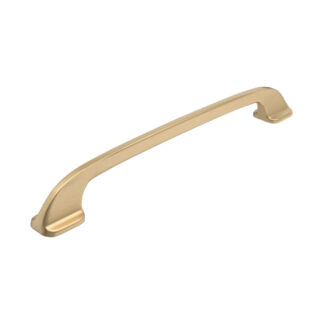 Richelieu BP7350192CHBRZ 192mm 7350 Modern Metal Pull - Champagne Bronze
