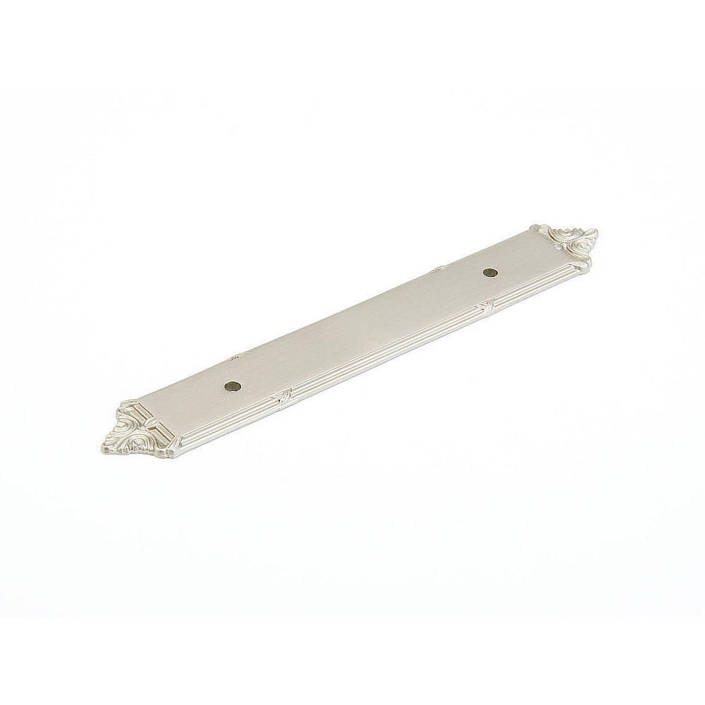 Schaub 763-15 7-3/16" Symphony Elegance Versailles Backplate - Satin Nickel