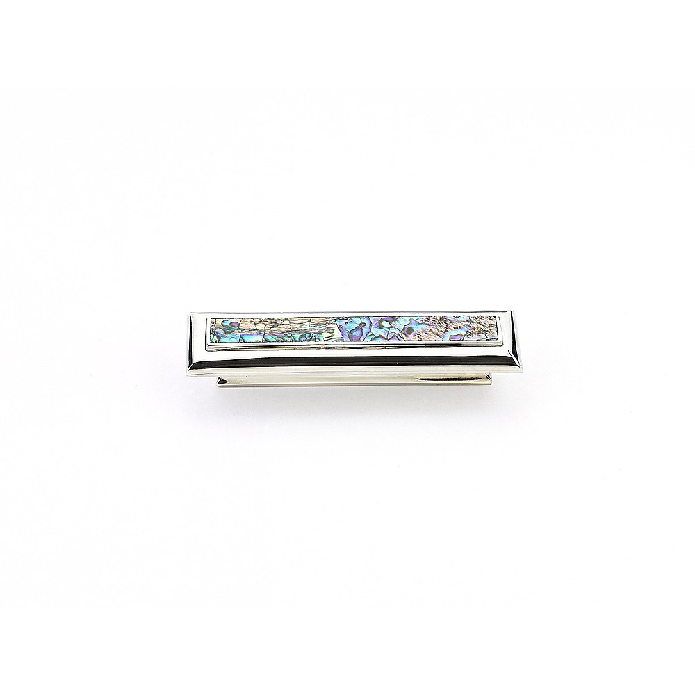 Schaub 819-IM-PN 3" Symphony Inlays Imperial Shell Cabinet Pull - Polished Nickel