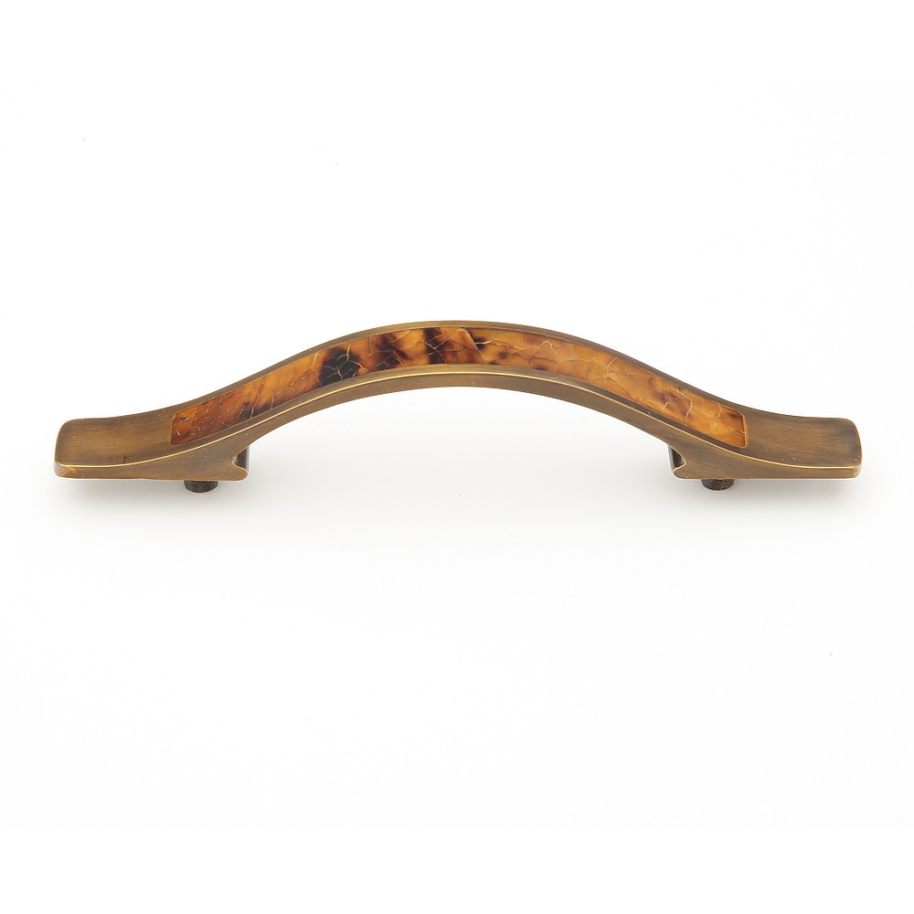 Schaub 858-PEN-ED 4" Symphony Inlays Tiger Penshell Cabinet Pull - Estate Dover