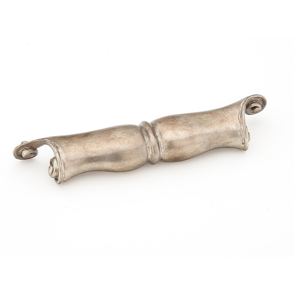 Schaub 919-MSL 6-1/2" Symphony Elegance French Court Cup Pull - Monticello Silver